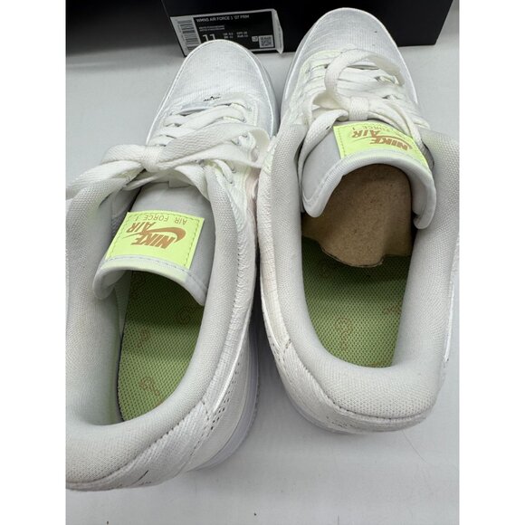 Nike Air Force 1 Women's Low Pastel Reveal Tear Here Size 11 White DJ6901-600 - Picture 8 of 10